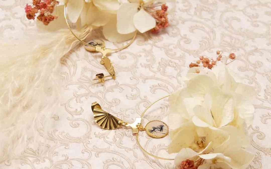 Boucles fleur dandelion