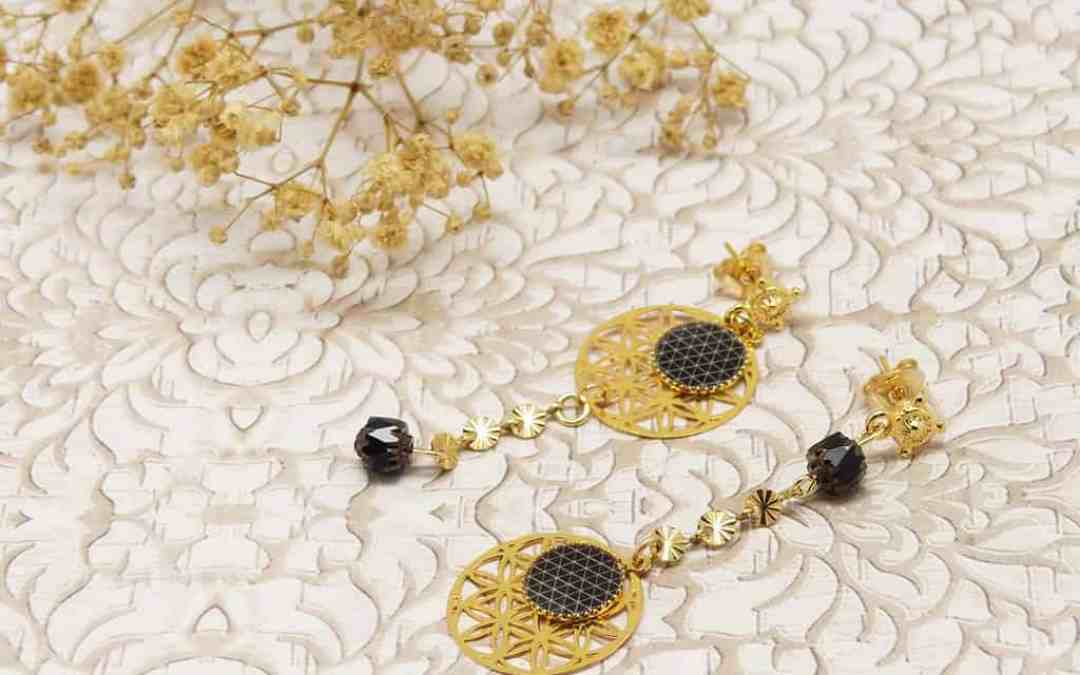 Boucles mandala fleur