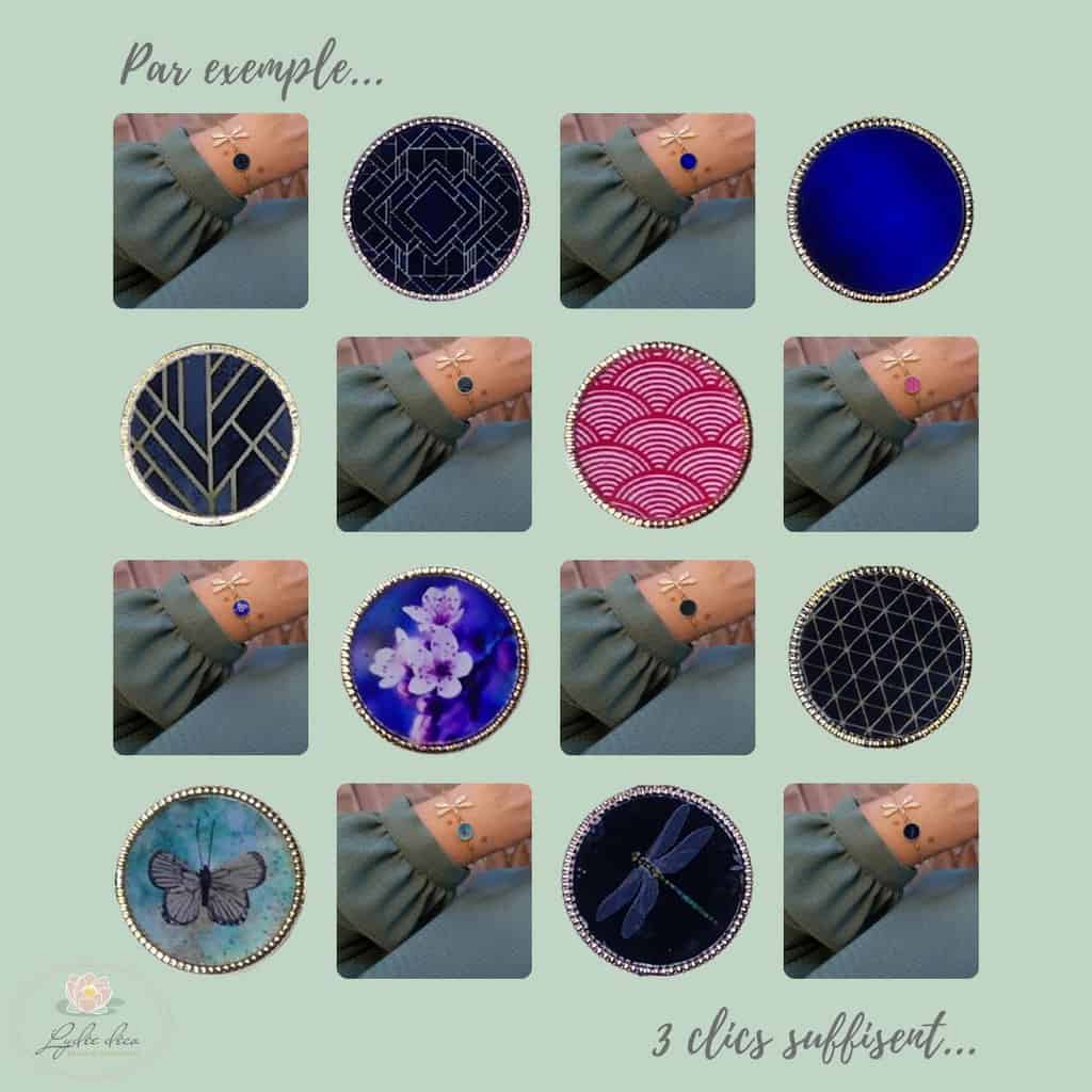 Tuto bracelet libellule variations 2