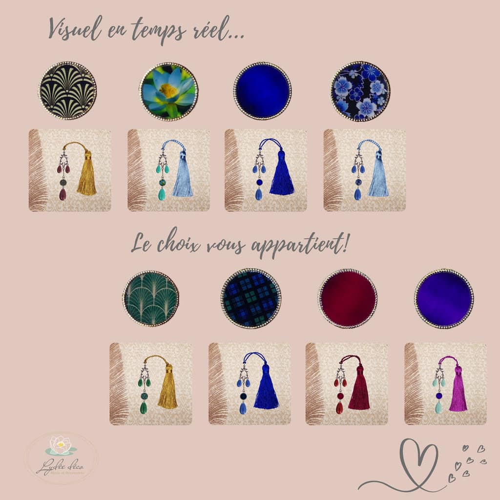 TUTO Marque pages Sequin Arabesques 3