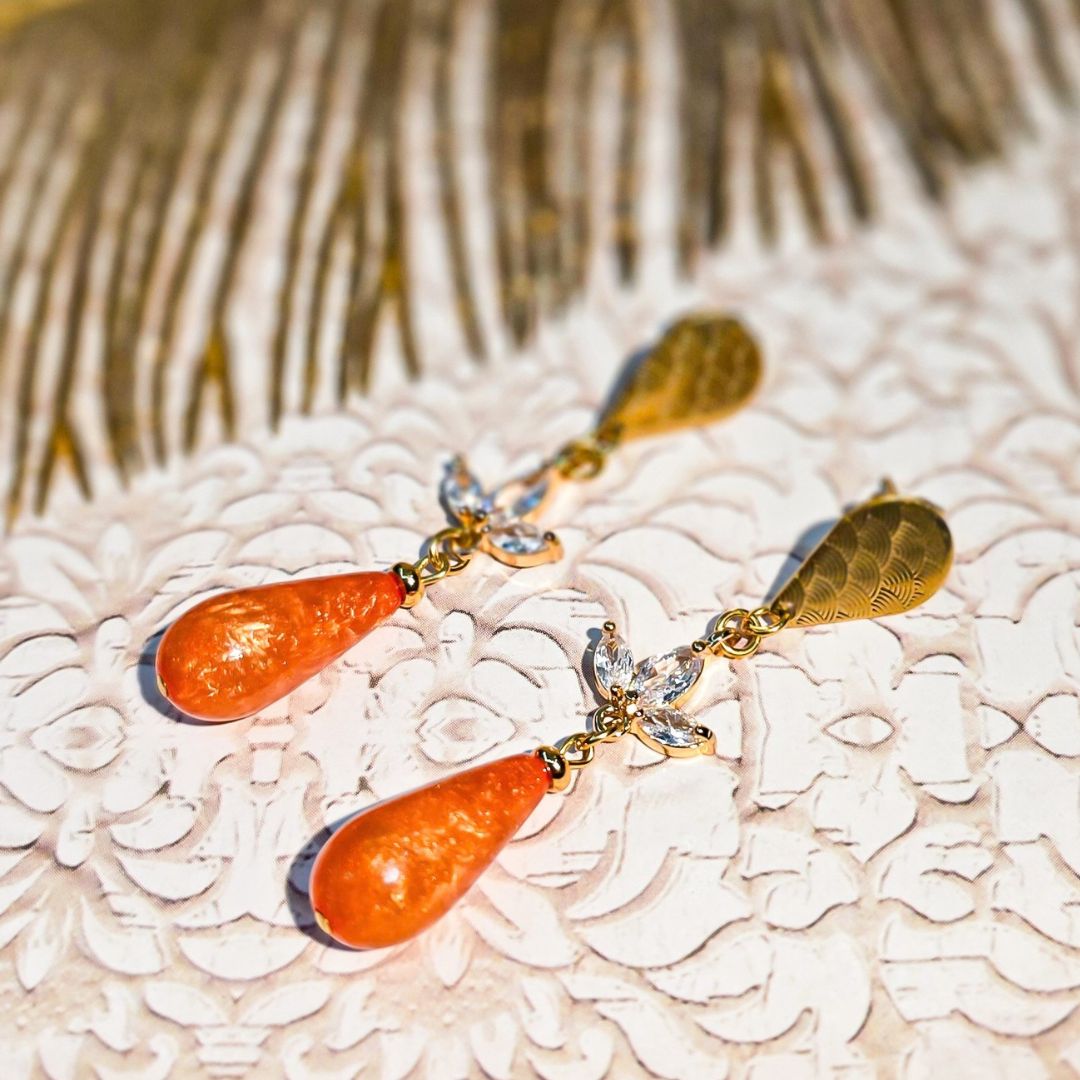 Boucles strass irise – Image 3