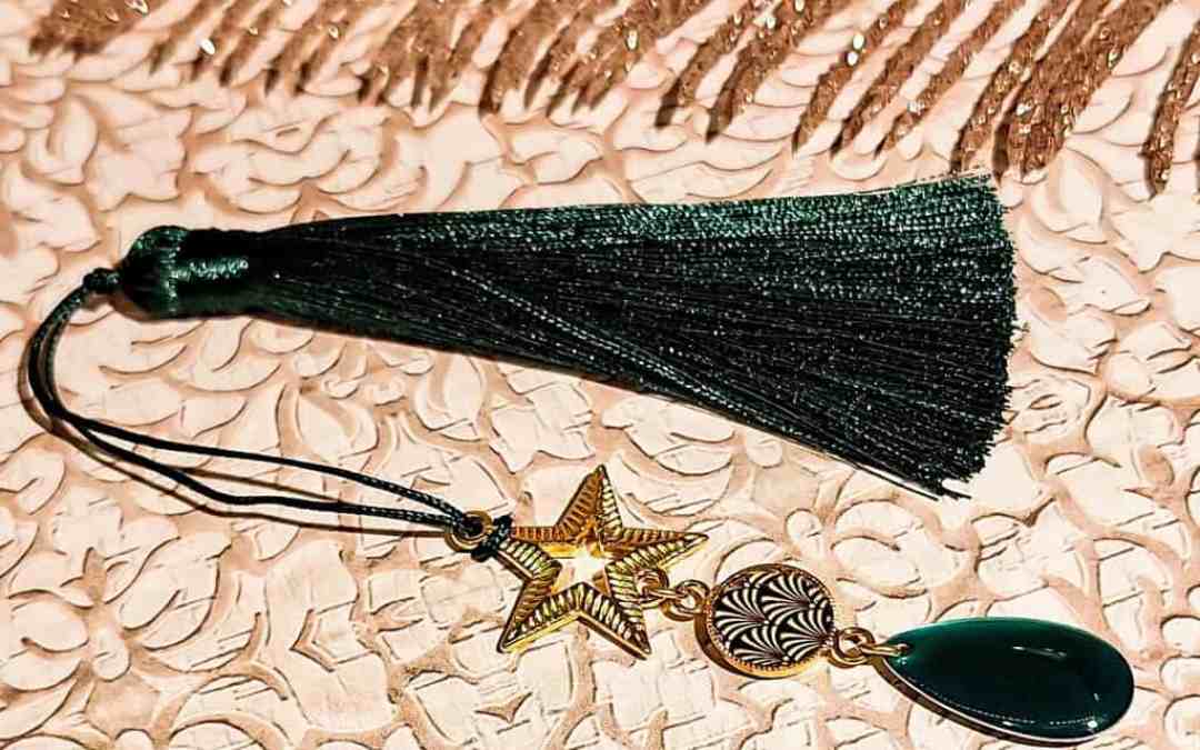 Marque pages etoile or