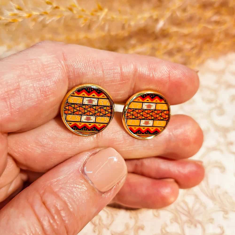 boutons de manchettes graphique homme chemise lydee deco