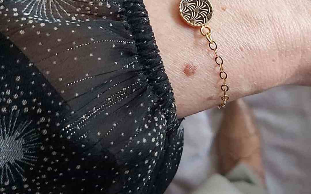 Bracelet eventail boheme