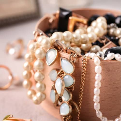 boite bijoux nettoyage rangement