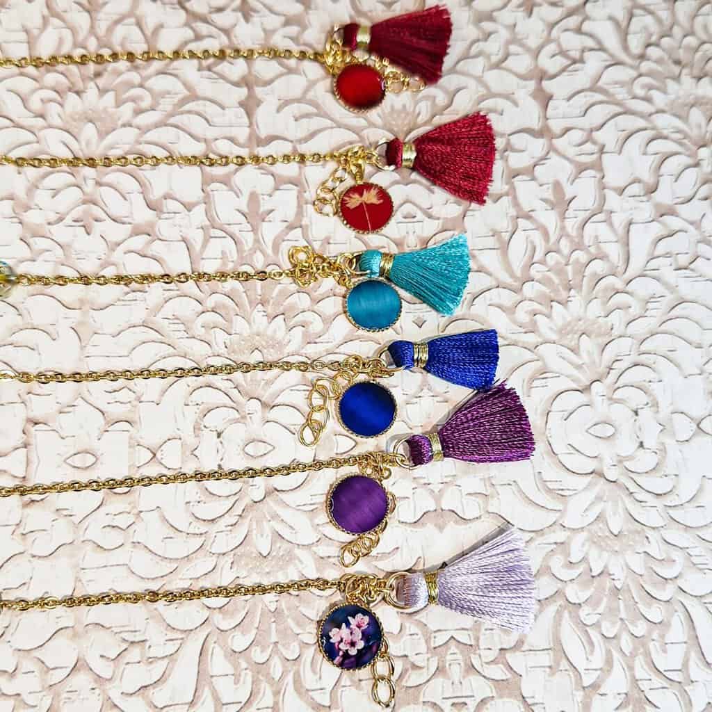 Bracelets duo message resine pompon lettres personnalisation lydee deco