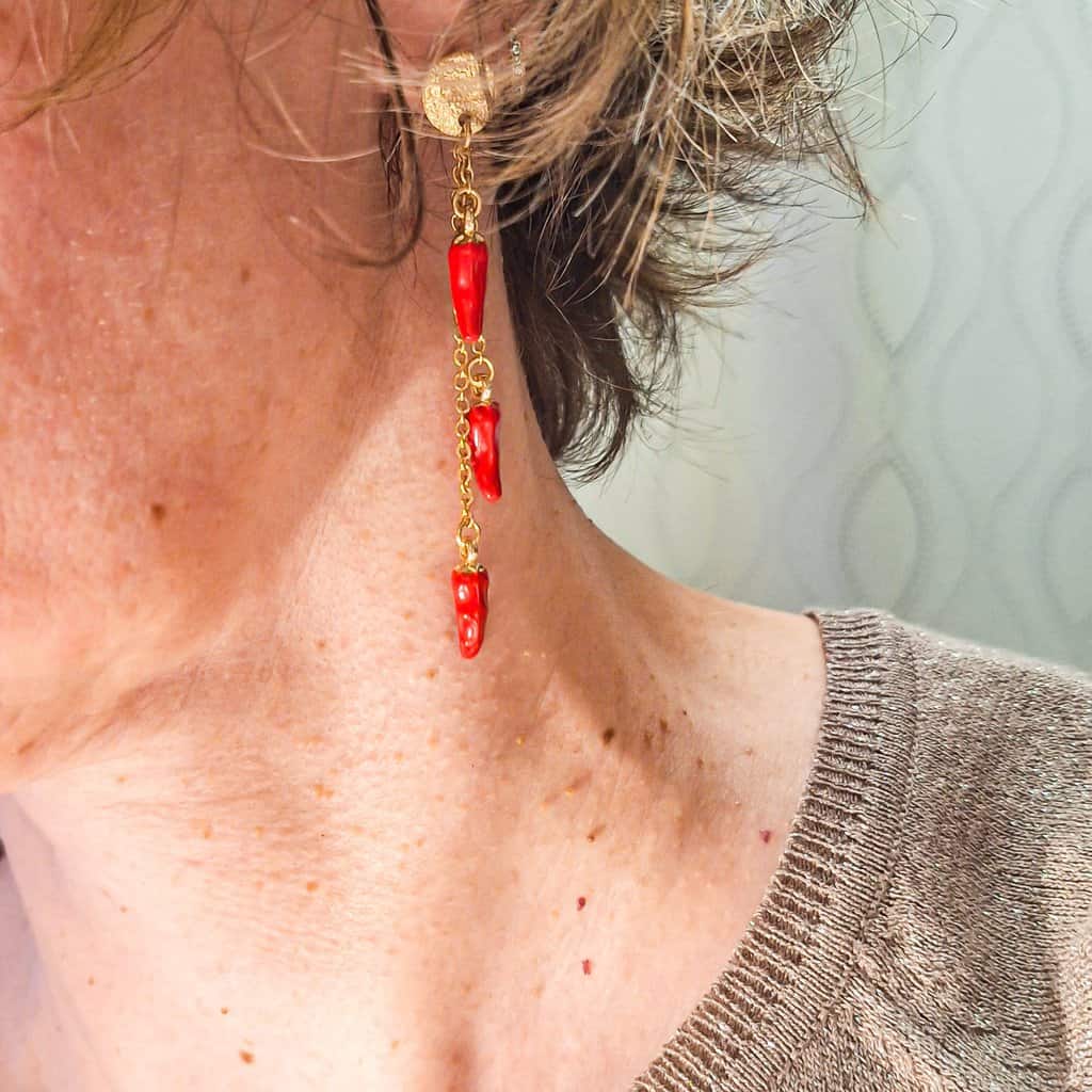 Boucles piment rouge – Image 2