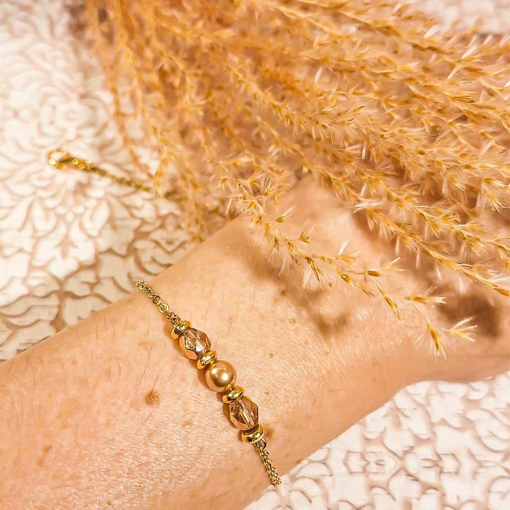 Bracelets Duo Perles portés - Accessoires tendance pour deux