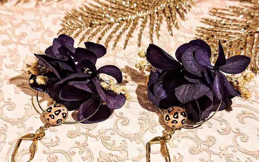 Boucles d’oreilles léopard