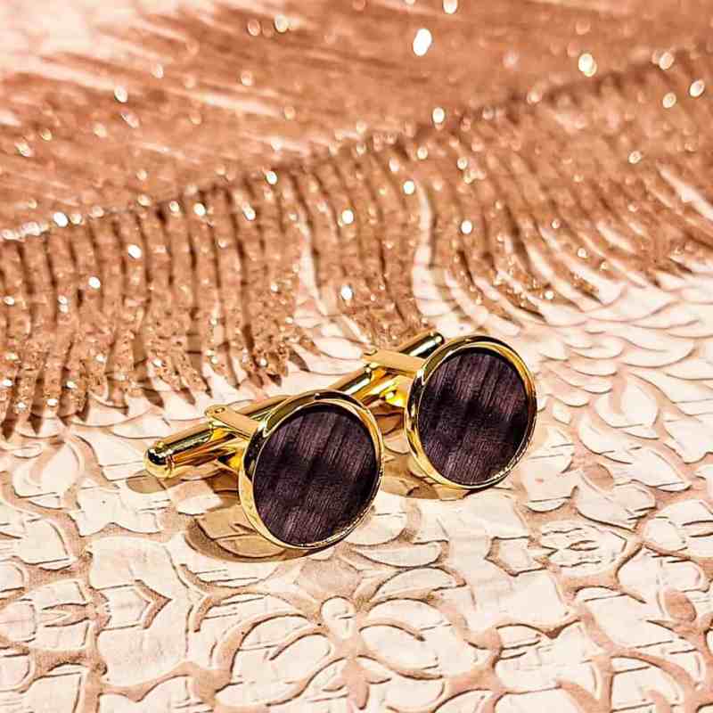 Boutons de manchettes gris accessoires chemise pour homme acier inoxydable