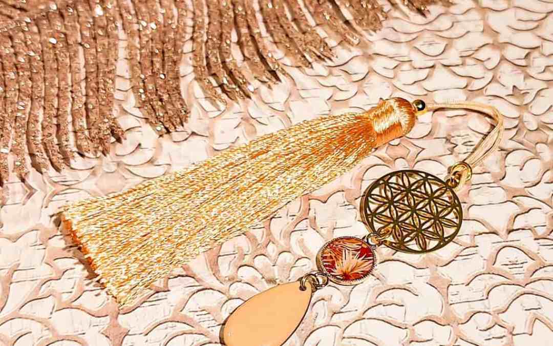 Marque-pages fleur de vie