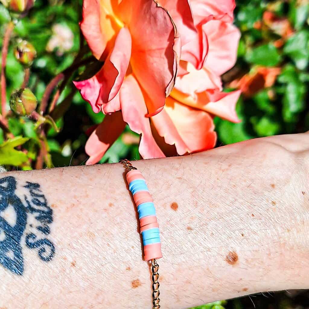 Bracelets corail turquoise bijou acier inoxydable lydee deco bijou mere fille